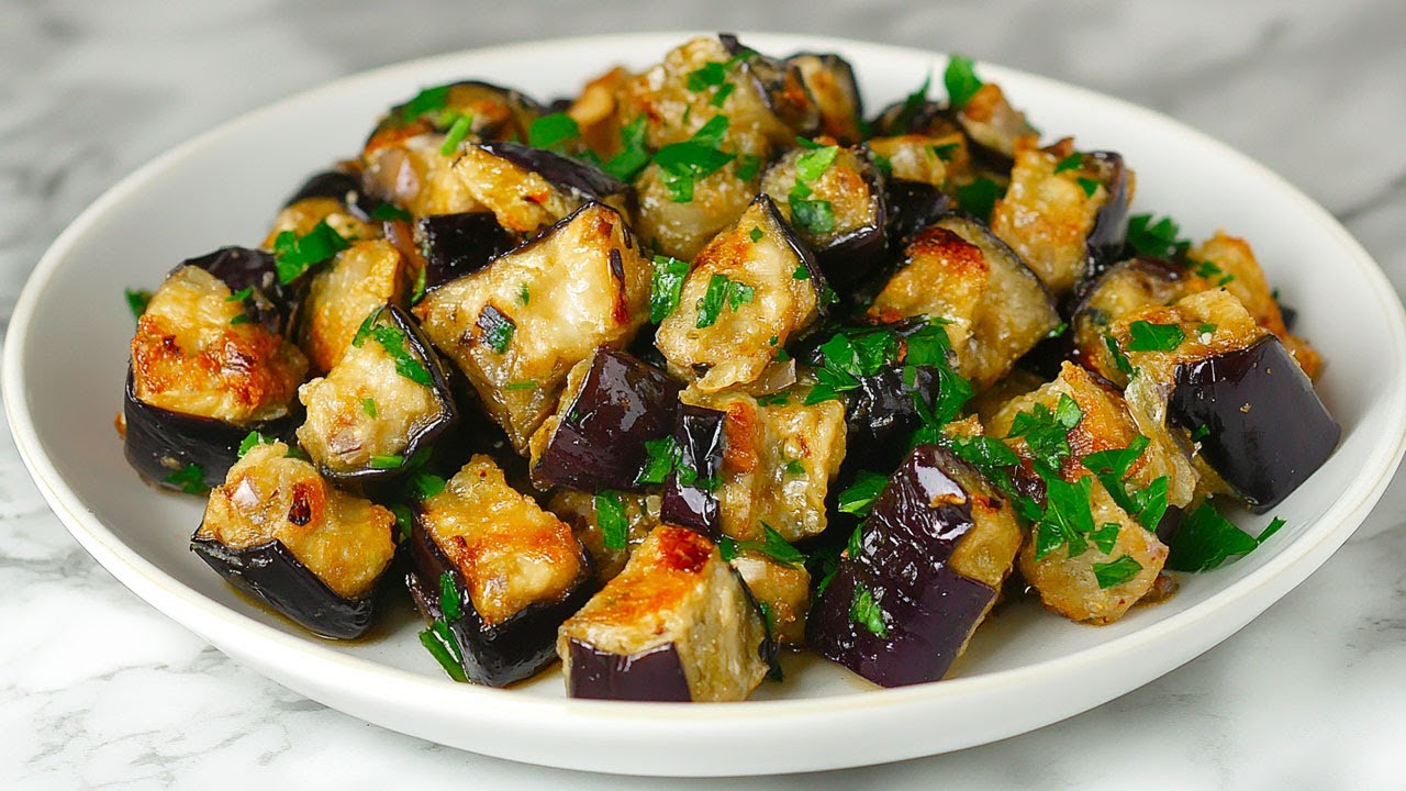 Die Aubergine, die alle verrückt macht! Das beste Auberginenrezept! Auberginen wie Pilze!