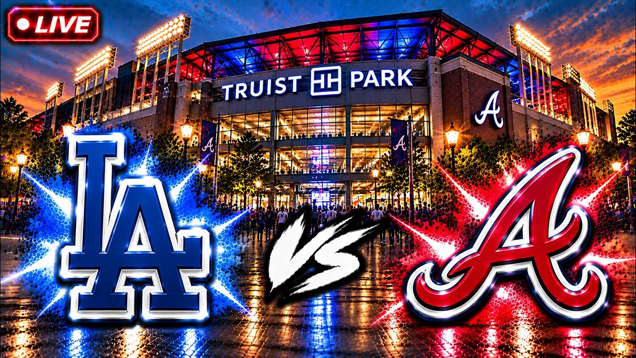 Los Angeles Dodgers vs Atlanta Braves LIVE | MLB Live Scoreboard & Play-by-Play