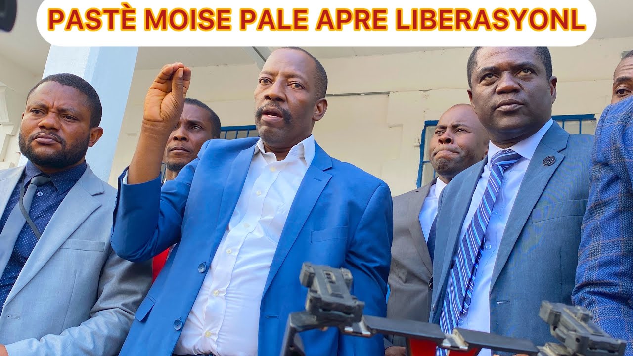 PAST&Egrave; MOISE LIBERE LI FENK PALE AK TOUT P&Egrave;P LA APRE LIBERASYONL😲LARI A BLOKE MEZANMI 