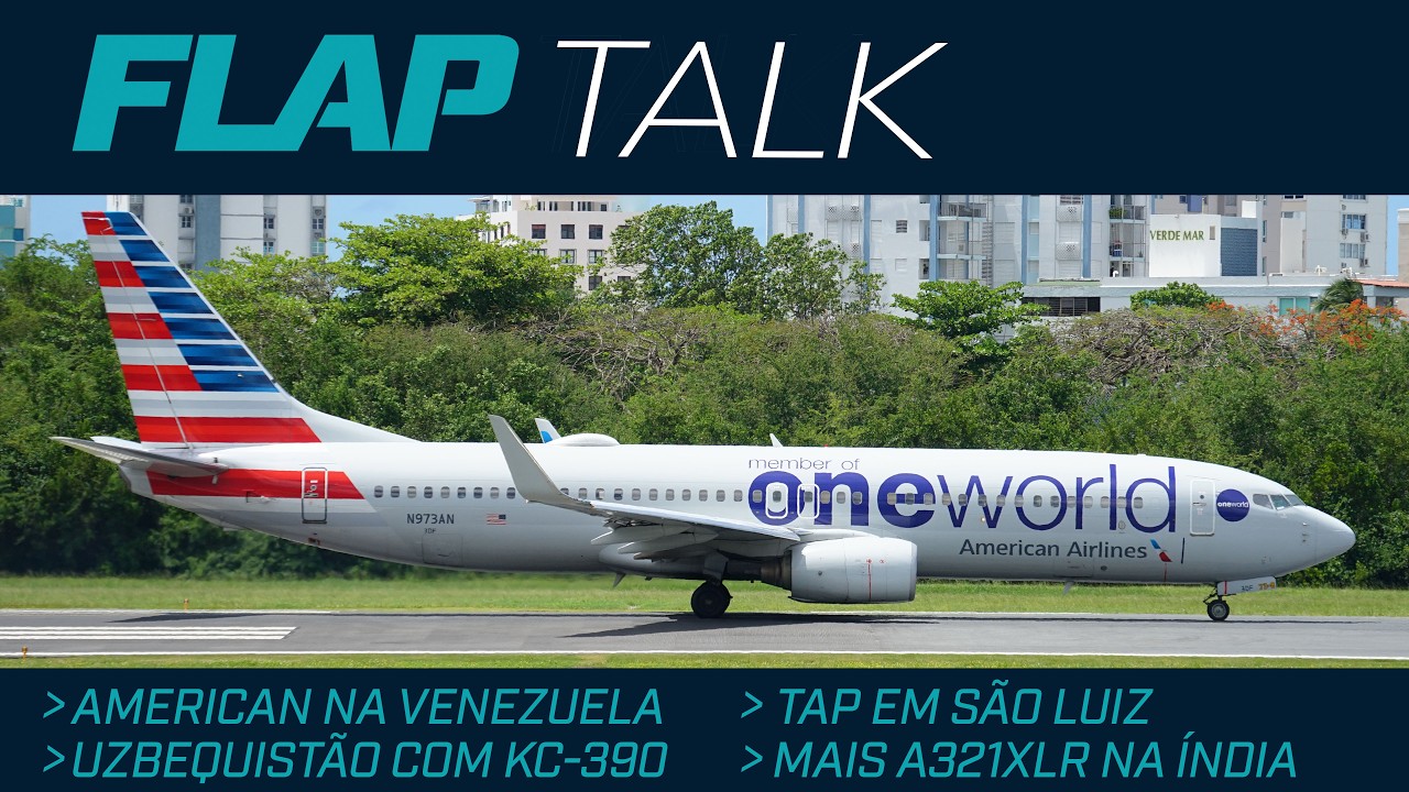AMERICAN na Venezuela, Uzbequistão com KC-390 e mais!