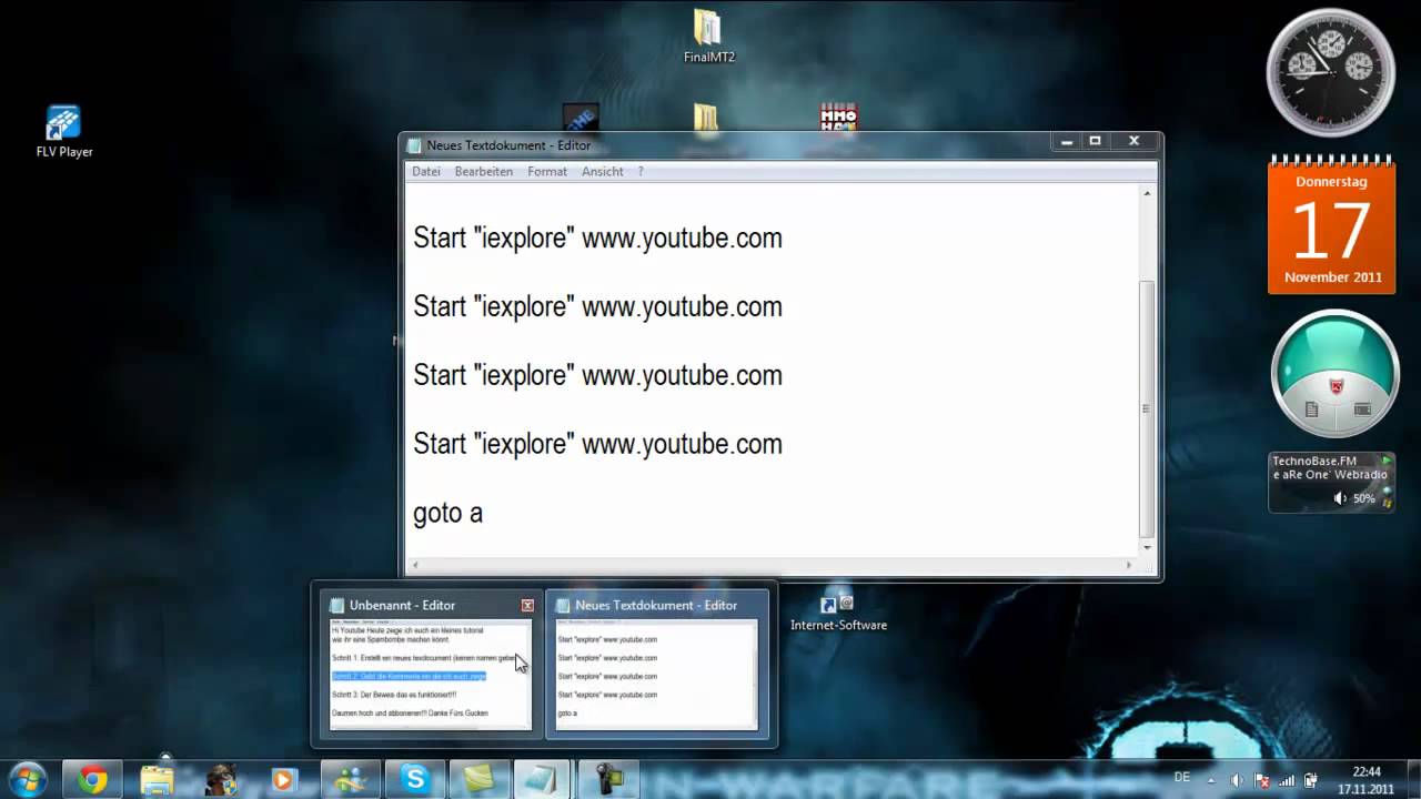 Spam Bombe Tutorial