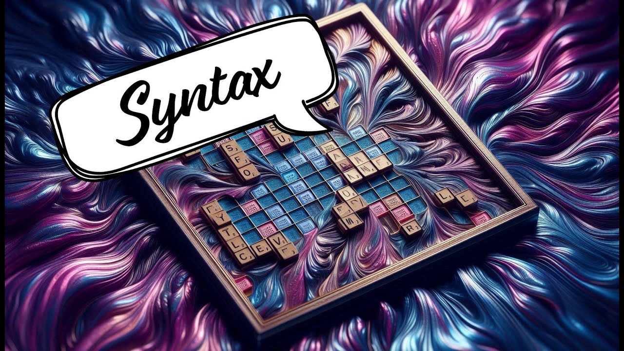 Hızlı Dilbilim - Syntax / Sözdizimi