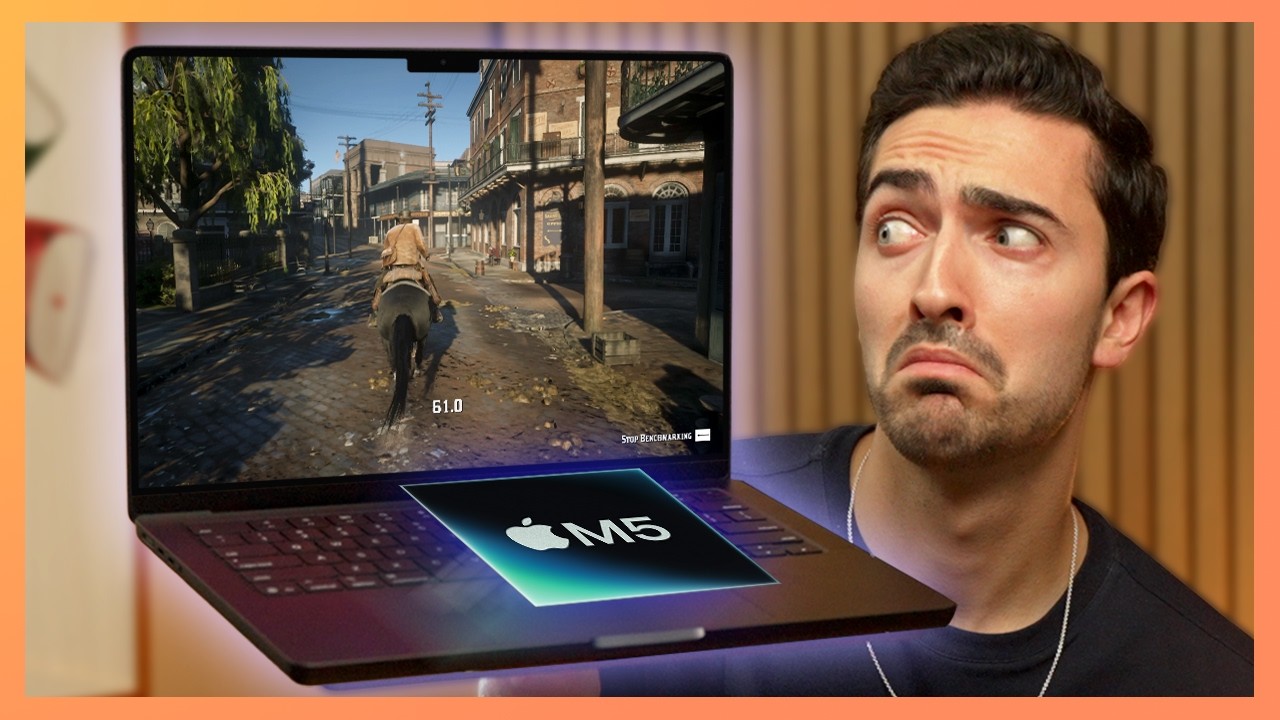 M5 MacBook Pro — игровой ПК?