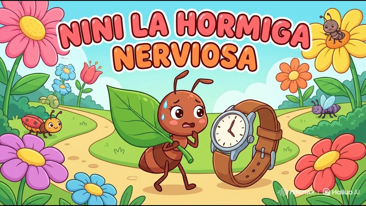 NINI LA HORMIGA NERVIOSA 🐜💛 CANCION INFANTIL