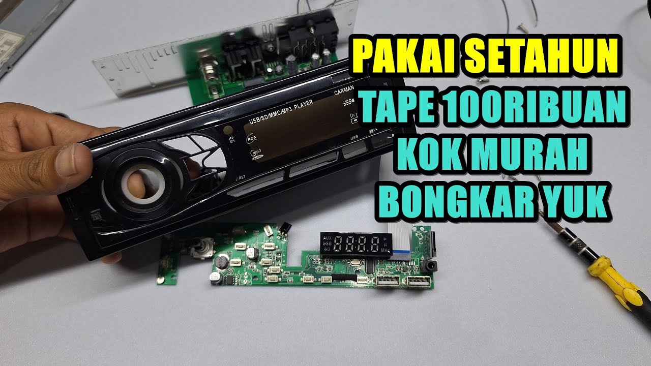 TAPE MOBIL 100RIBUAN PAKAI SETAHUN BONGKAR YUK