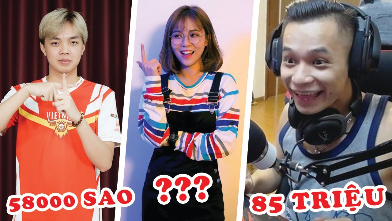 TOP 8 Kỷ Lục Nhận Donate Của Streamer Việt Nam Khiến Fan Thán Phục