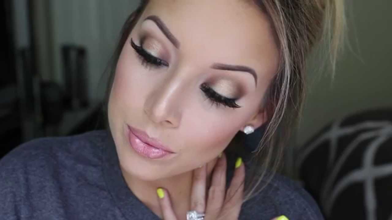 Bronzey Smokey Eye Tutorial: My Wedding Makeup!