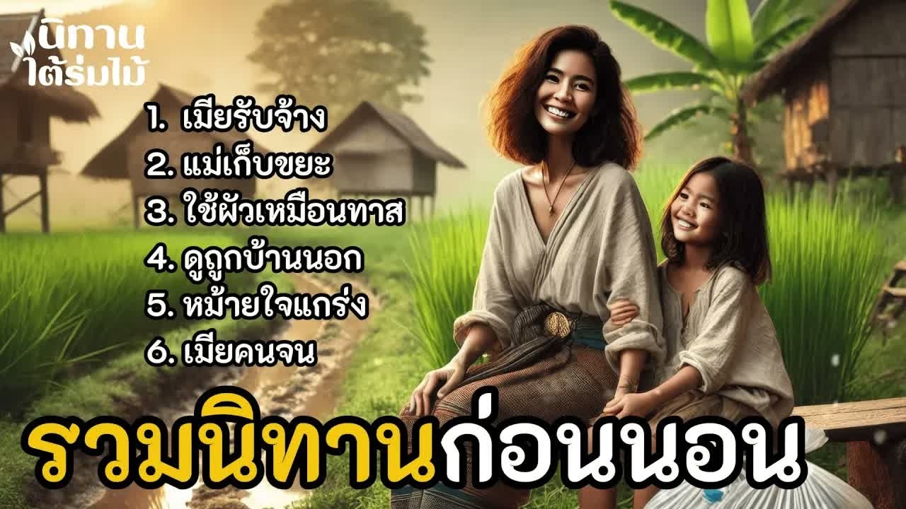 รวมนิทานก่อนนอน ฟังยาวๆ ｜ EP.27 #นิทานพื้นบ้าน  #นิทานสอนใจ #นิทานชาวบ้าน #เรื่องเล่าชาวบ้าน