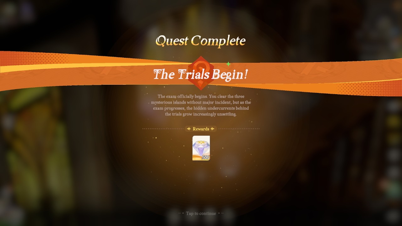 The Trials Begin - Main Story - AFKJourney:ToM