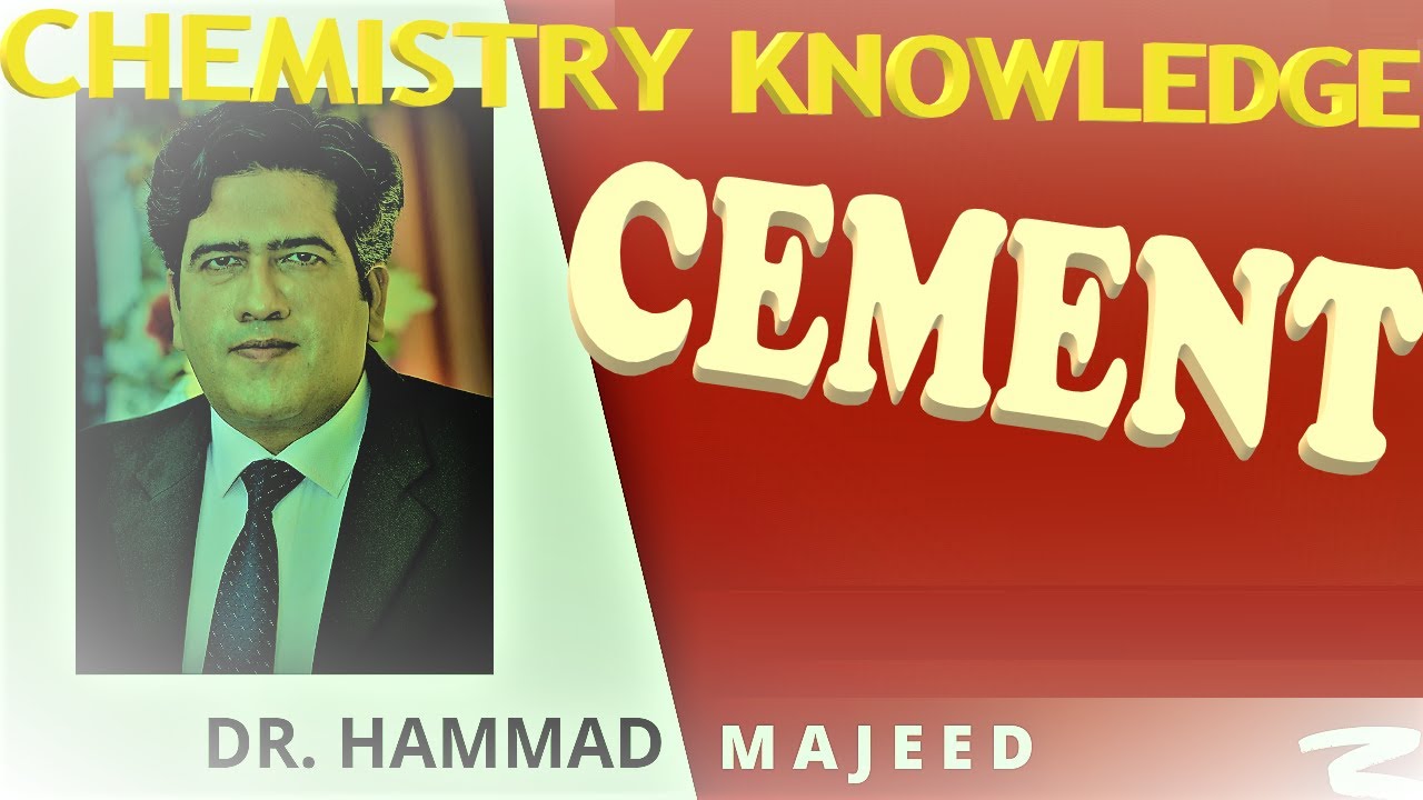 CEMENT | 1 | CHEMICAL INDUSTRY | DECARBONIZATION | CLIMATE CHANGE | APPLIED CHEMISTRY | DR. HAMMAD