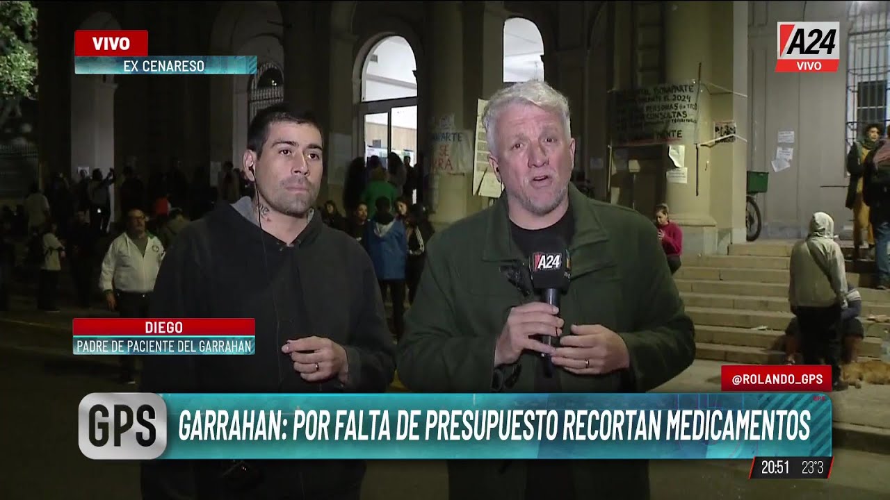 🔴HOSPITAL GARRAHAN: LA MOTOSIERRA ENTRÓ AL QUIRÓFANO