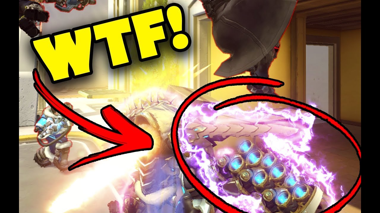 Crazy Reinhardt Charge GLITCH?!? - Overwatch Accidental Kills Montage