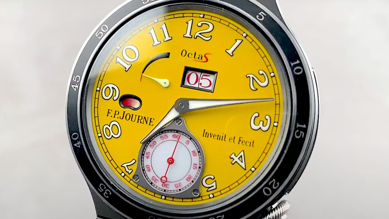 F.P. Journe Octa Sport Yellow Dial 44mm Linesport F.P. Journe Watch Review | L-OCT TI 44 D YL