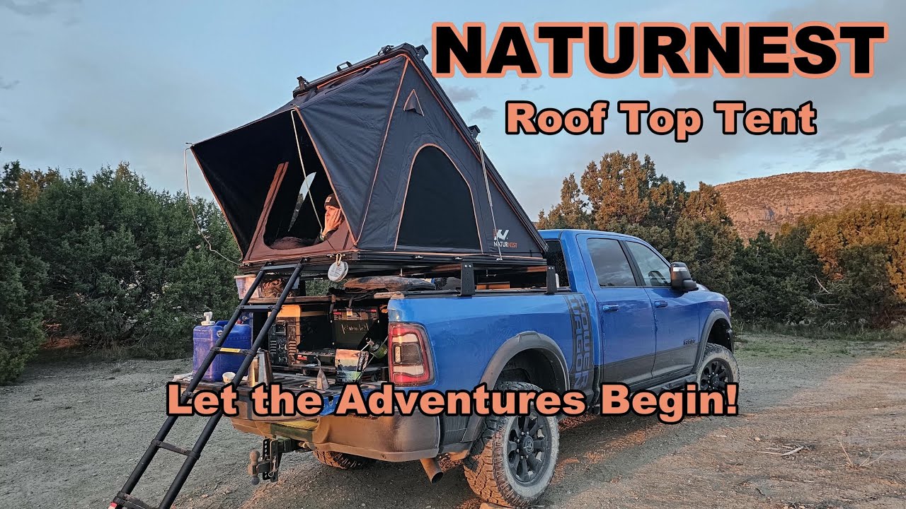 NATURNEST Roof Top Tent | Full Unboxing & Installation | Getting Ready for Overlanding #overlanding
