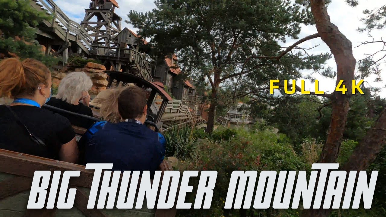 [4K] Big Thunder Mountain | Disney
