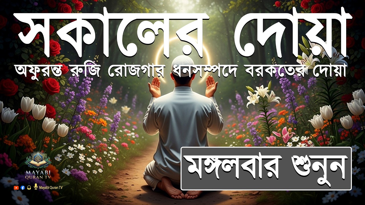 কলিজা শীতল করা কন্ঠে সকাল বেলার দোয়া ও জিকির l أذكار الصباح Adhkar As Sabah l By Alaa Aqel