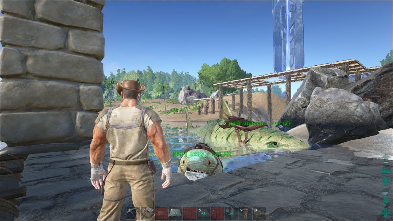 ARK: Survival Evolved #32 - Dolphin Parties & Snapping Behemoths Underwater