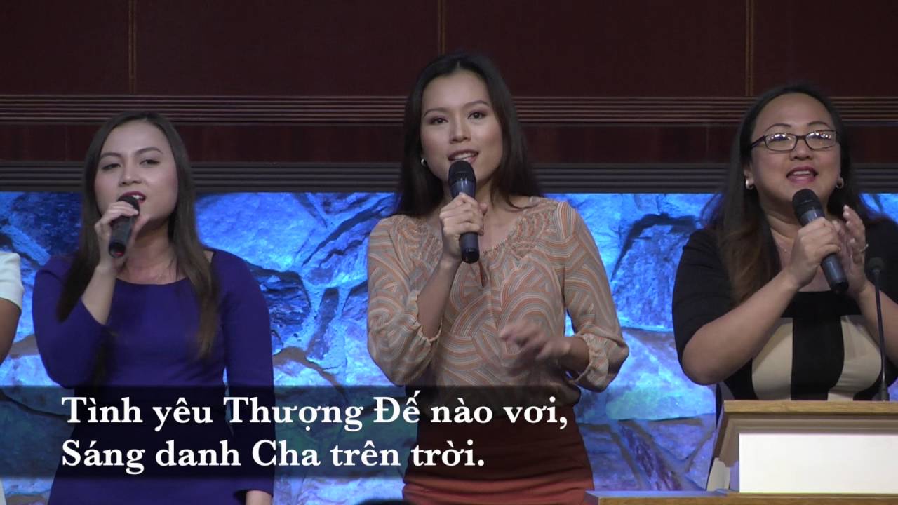 Awesome God. Ban thờ phượng. HT Tin Lành Orange.