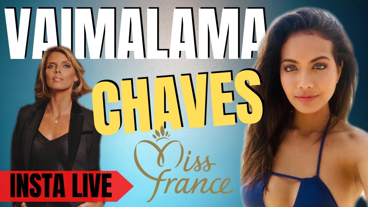 Sylvie Tellier en Live Instagram avec Vaimalama Chaves (Miss France)
