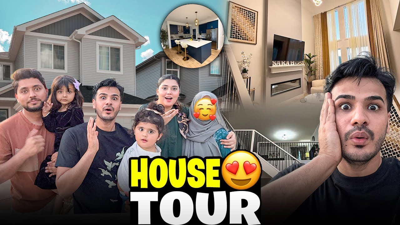 Canada Waly Ghr Ka Complete Tour Krwa Diya 🏡🇨🇦 || Say Ma Sha Allah 🌟💖