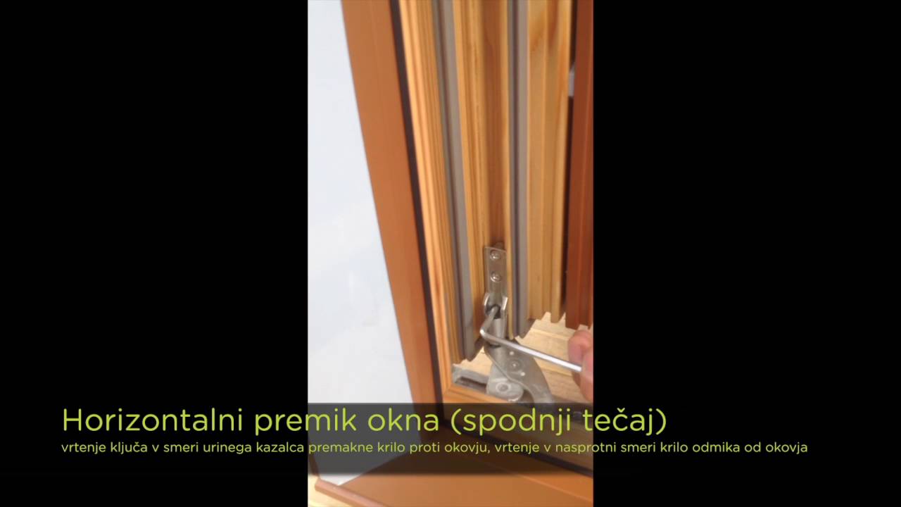 M SORA - Nastavitev skritega okovja