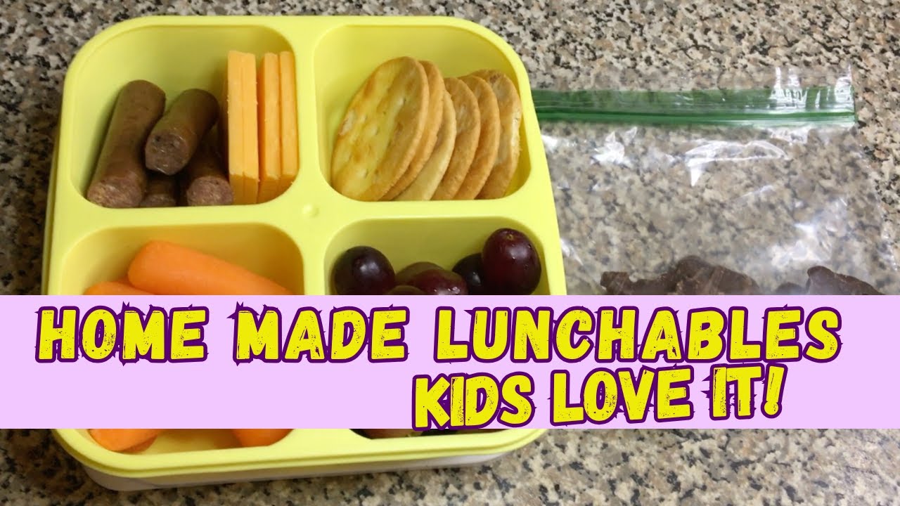 🧀 Homemade &ldquo;Lunchables&rdquo; Your Kids Will LOVE 🍎 | Easy School Lunch Ideas!