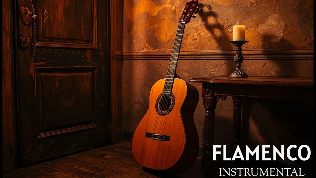 1 Hour Late Night Flamenco Guitar | Candlelight Andalusian Mood