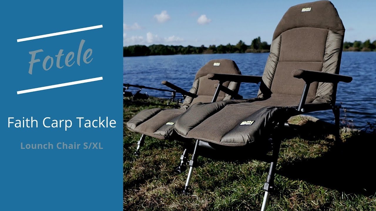 Sprawdzamy fotele wędkarskie Faith Loung Chair S / XL