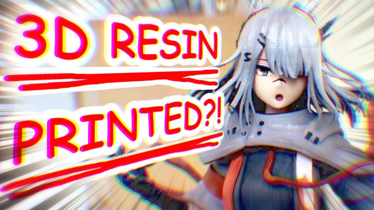 I 3D PRINTED AN ANIME FIGURE
