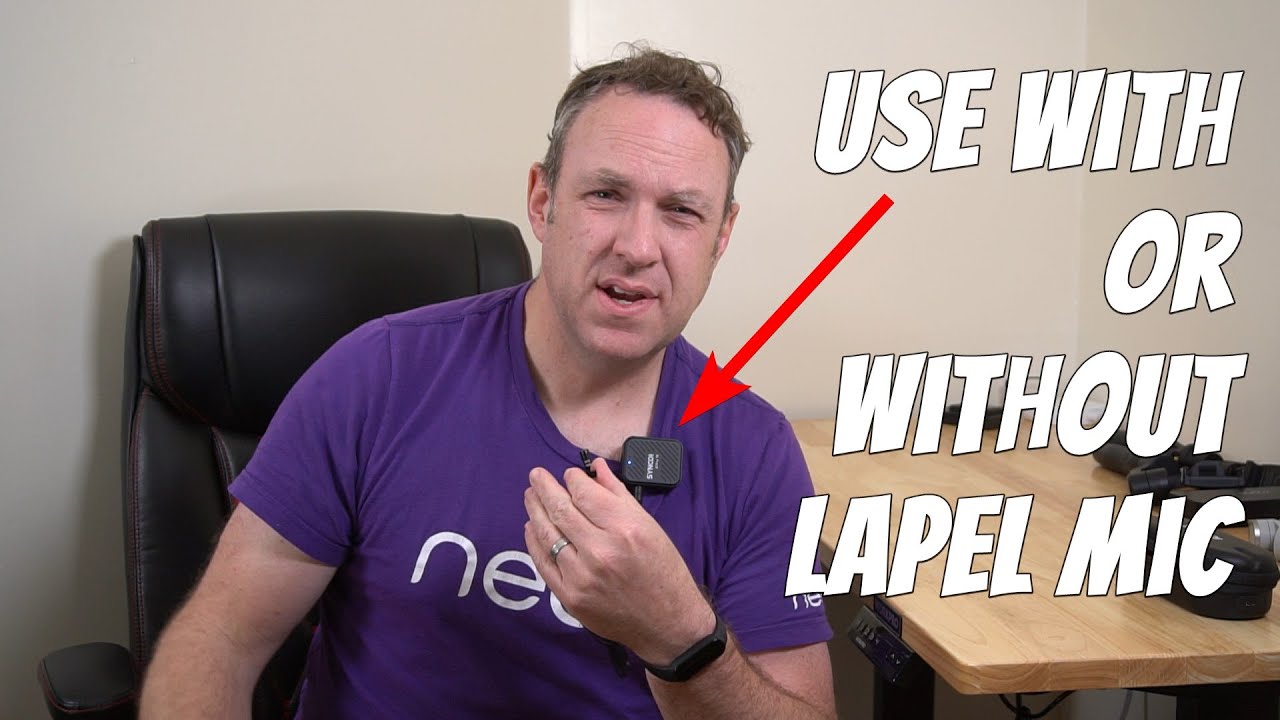 SYNCO Wireless Lavalier Microphones Review - G1(A2) Pro Mic Set