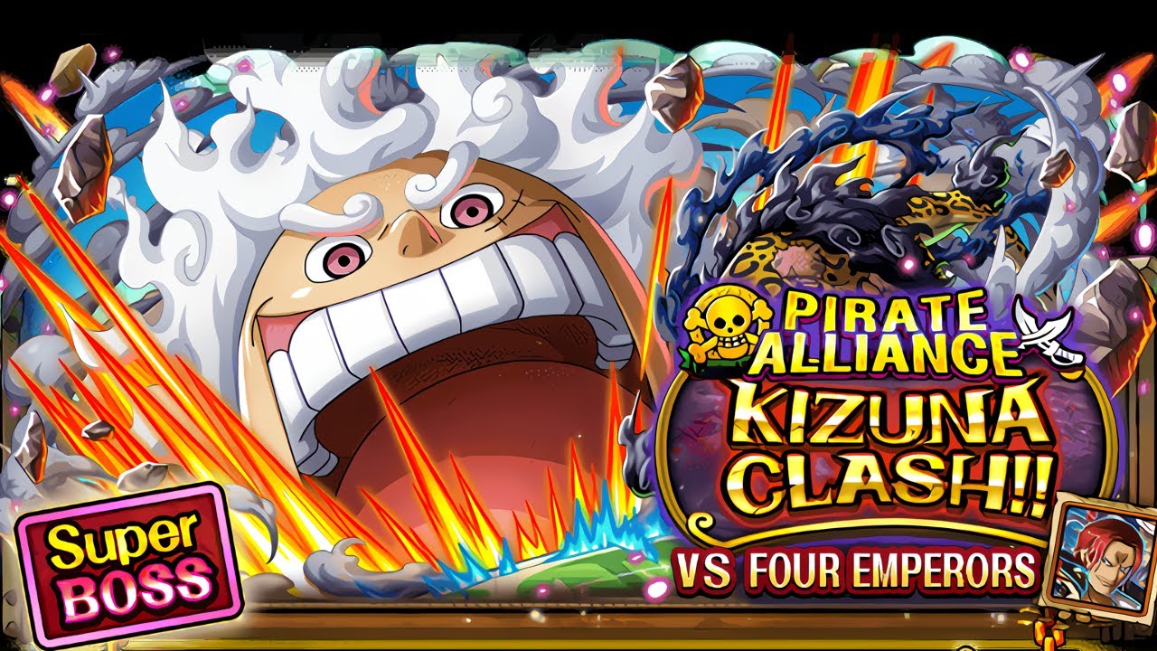 HIGH DAMAGE - ⭐15 Super Boss Kizuna Clash!! Vs. Four Emperors! (PSY) | OPTC