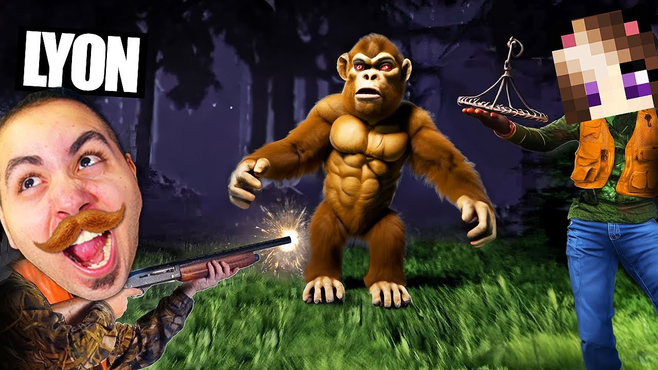 BIGFOOT CACCIA ME E I MIEI AMICI NELLA FORESTA!!
