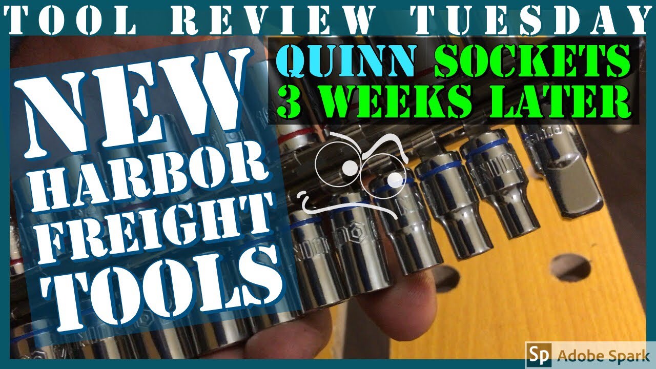 Harbor Freights New Quinn Sockets || 3 Week Review
