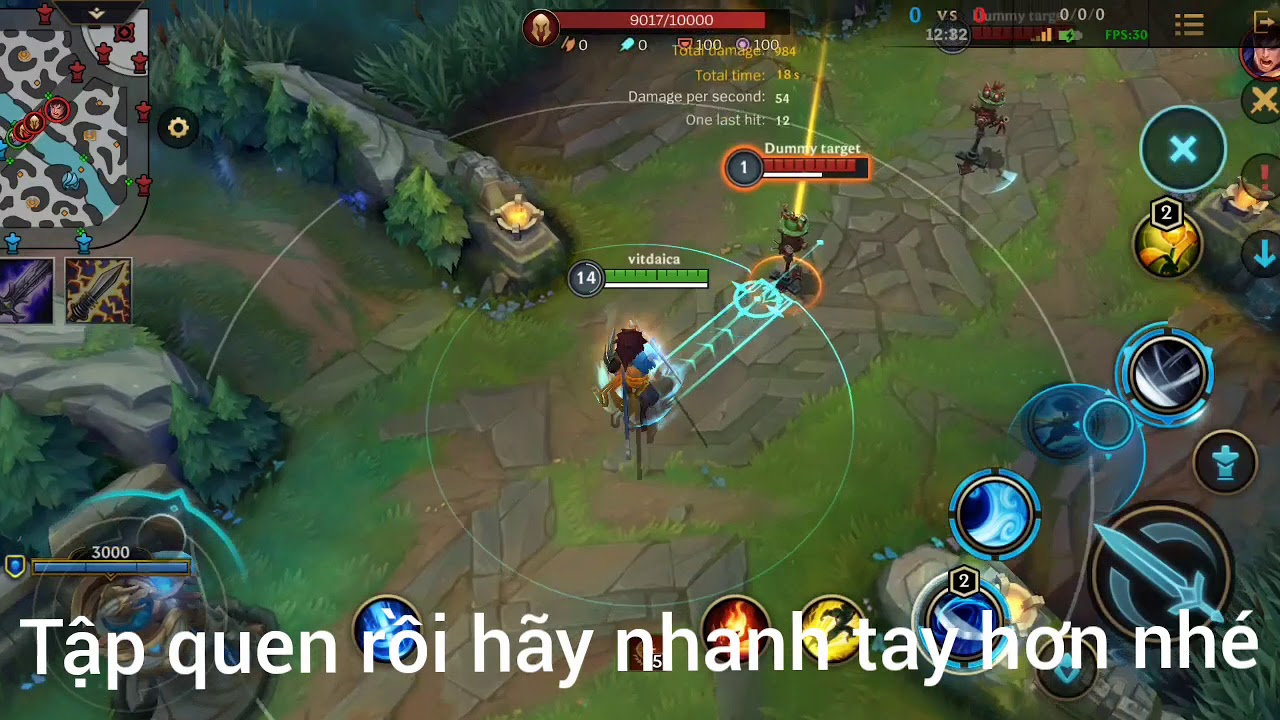 Liên Minh Tốc Chiến: Cách combo Yasuo tốc biến hất tung như trên PC #shorts