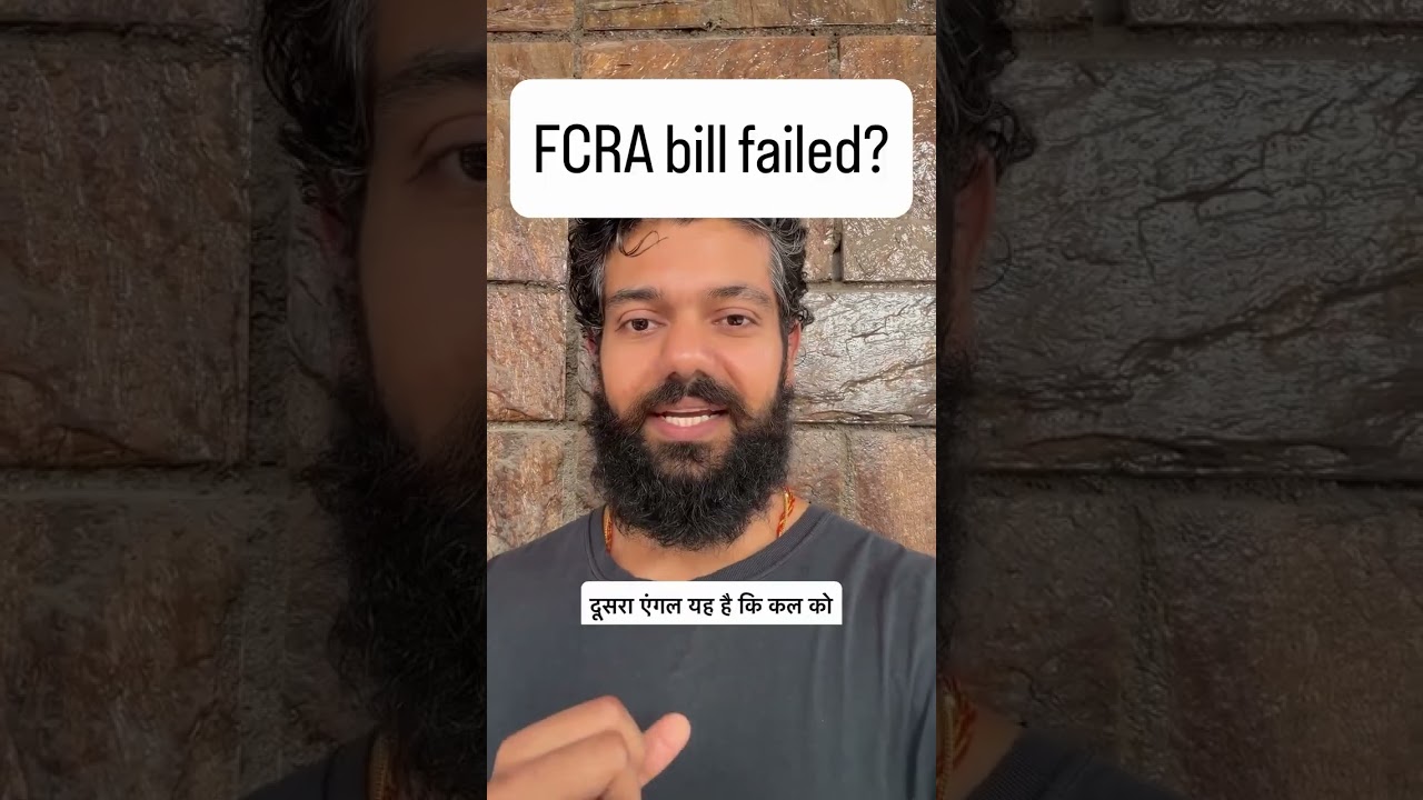 FCRA bill goes to JPC