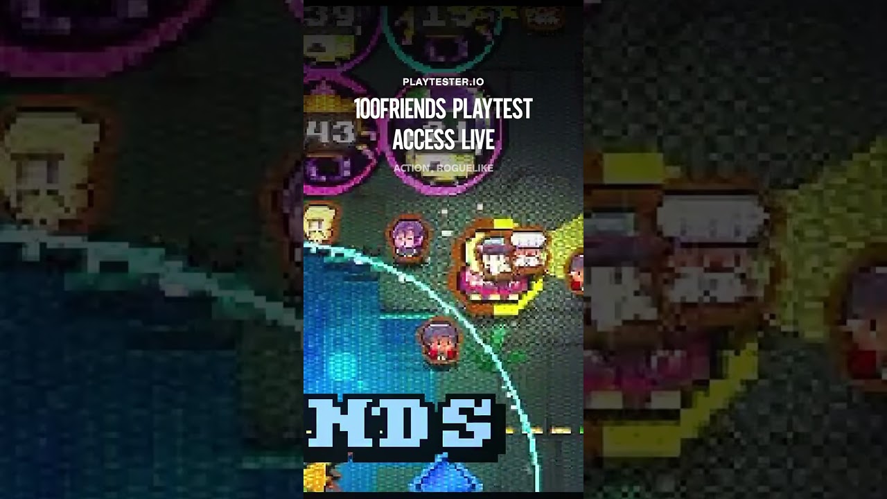 100FRIENDS playtest is LIVE