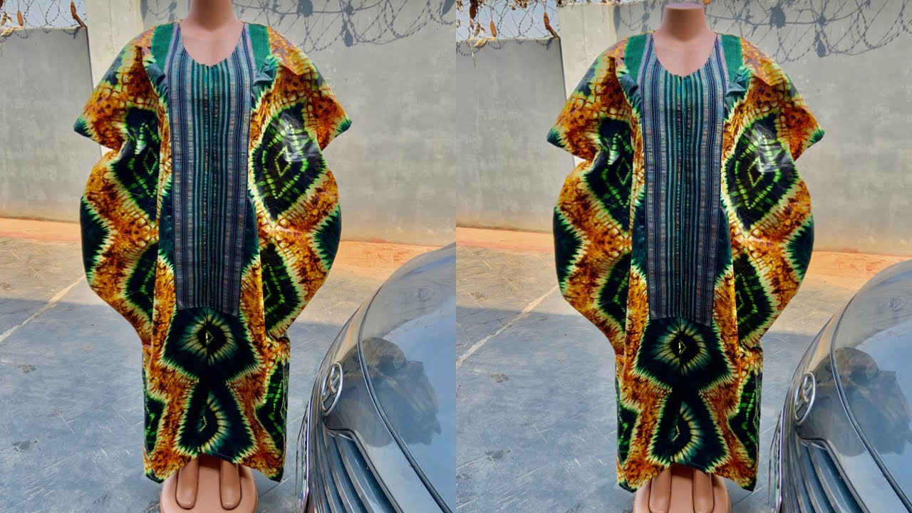 How to cut this bubu gown with aso-oke design.#asooke #cutting. Detailed and beginners friendly