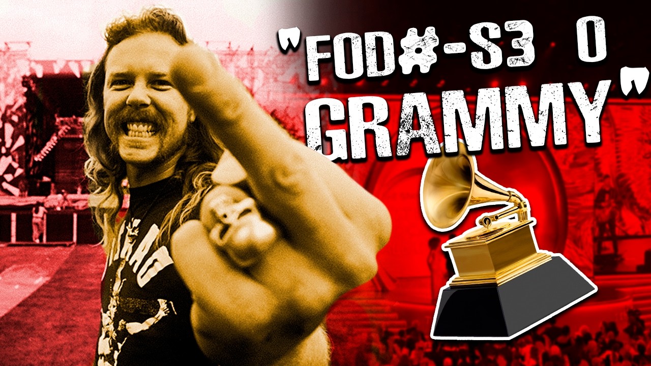 O APAVORO do Metallica no Grammy de 1989...