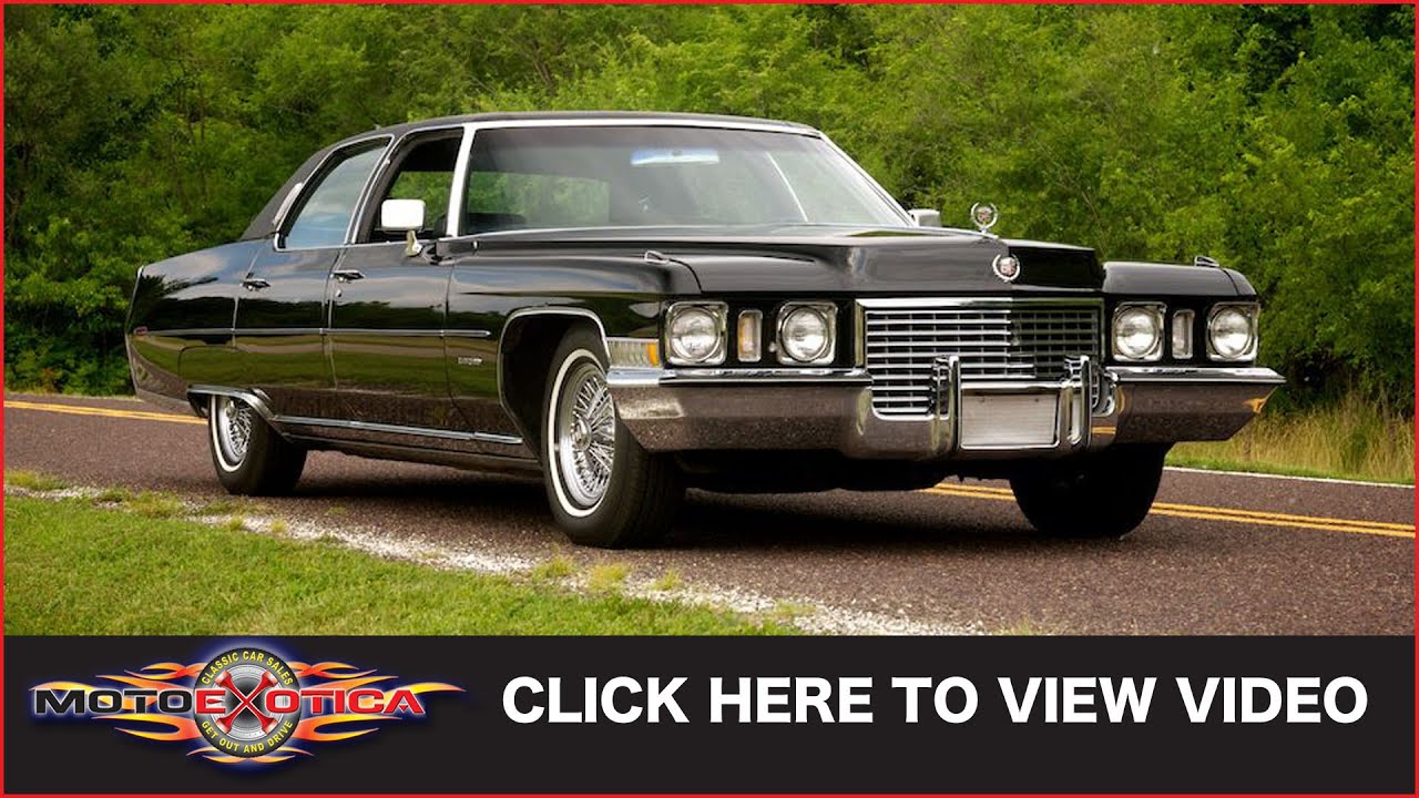 1972 Cadillac Fleetwood 60 Special Brougham (SOLD)