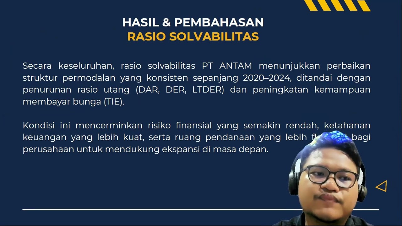 Presentasi Analisis Rasio Keuangan PT ANTAM TBK Untuk Pengambilan Keputusan Investasi