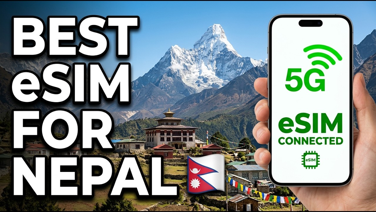 How To Buy eSim For Nepal (Unlimited Data)