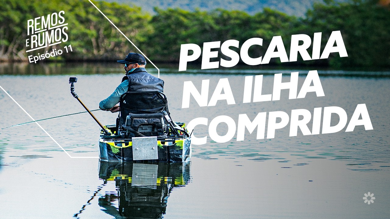 ROBALOS na Ilha Comprida de CAIAQUE! Peva e Flecha na Maré Forte