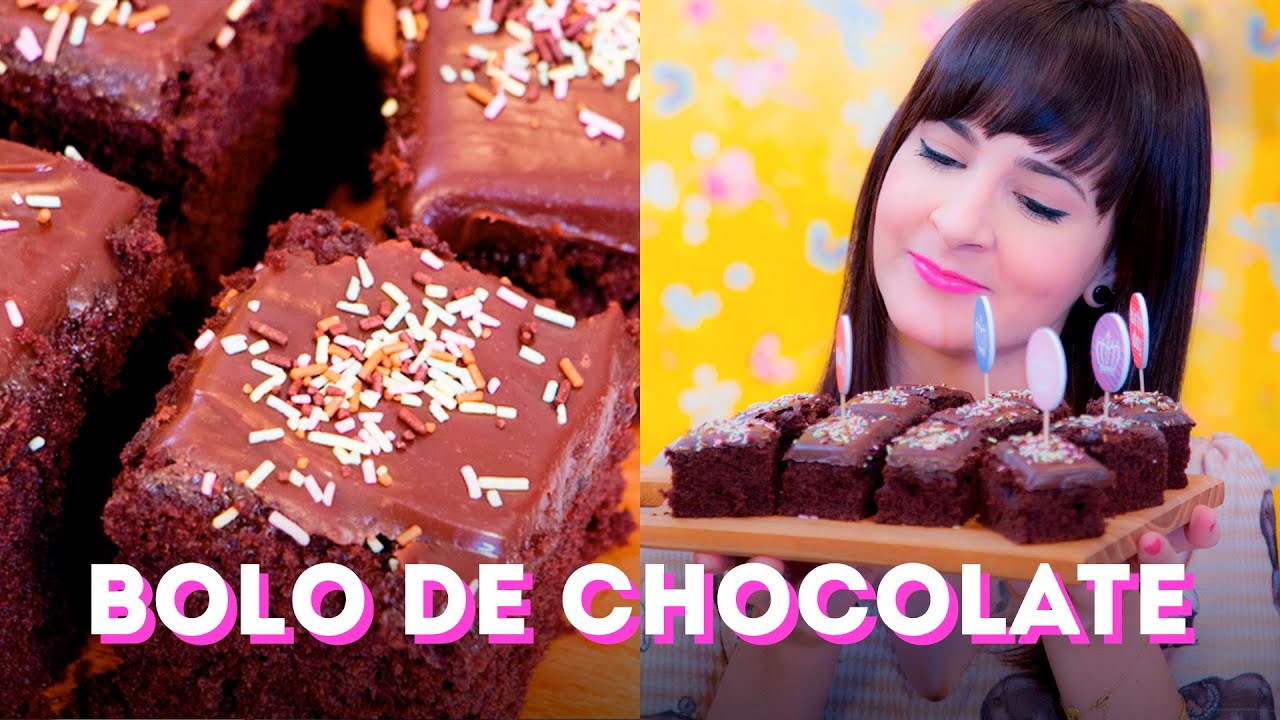 BOLO DE CHOCOLATE FOFINHO E SUPER FÁCIL | I Could Kill For Dessert 77 #ICKFD