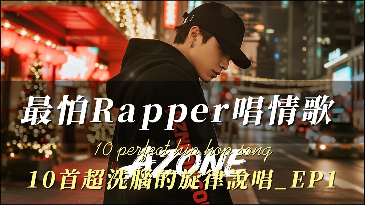 最怕Rapper唱情歌｜10首「聽過就忘不了」的洗腦旋律｜節日裡的深情獨白