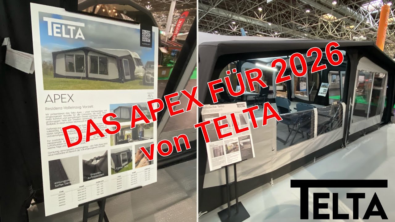 TELTA APEX Saisonvorzelt Vorstellung für 2026