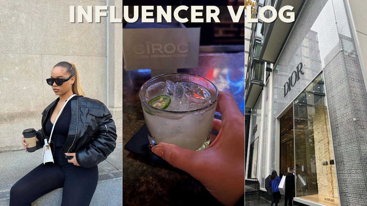 Content Day, Night Out, More BTS of Influencer Life | VLOGMAS DAY 1