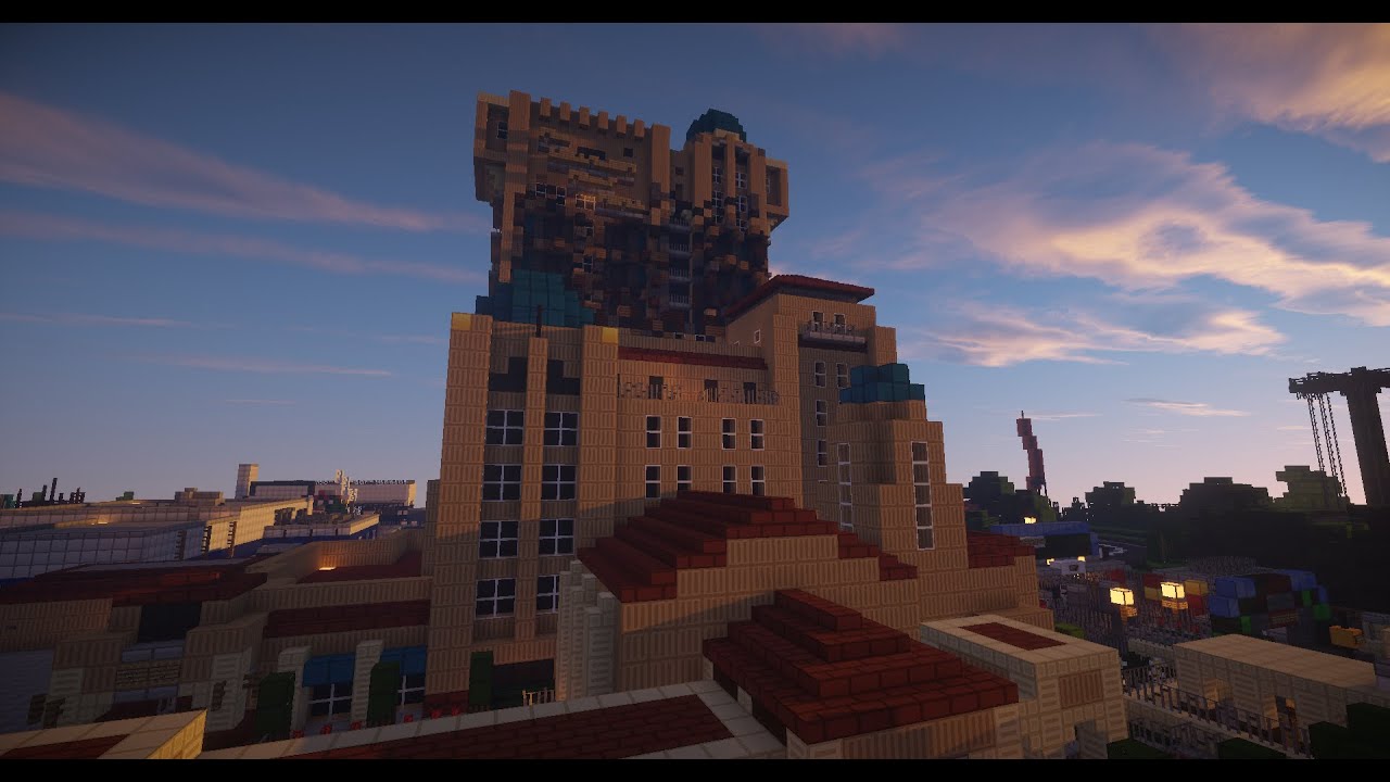 Minecraft - Disneyland Paris Tower Of Terror (V3.0)