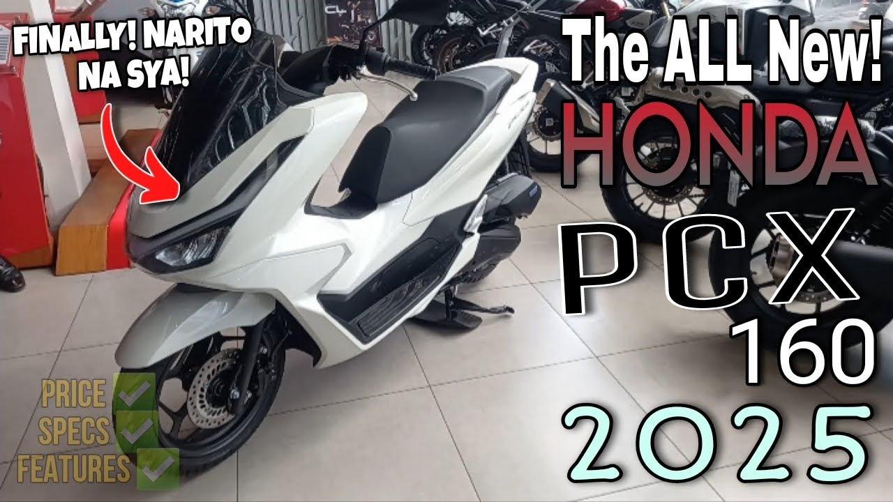The ALL New Honda PCX 160 ROADSYNC 2025 | Honda Motorcycle Review 2025