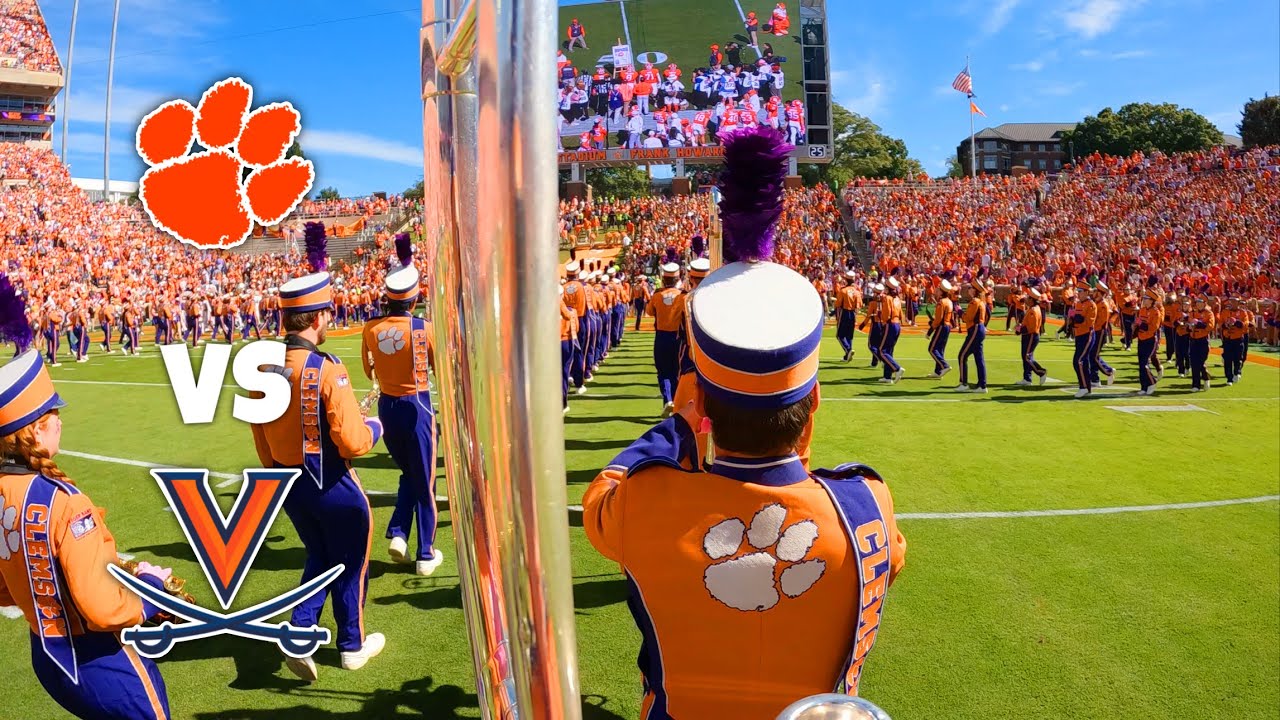 Clemson VS Virginia Full Pregame Performance 10/19/24