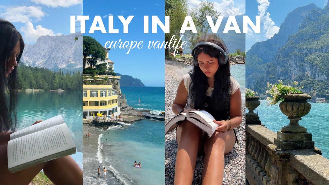 ITALY IN A VAN - lake garda, laghi di fusine, vineyard homestay & hidden beaches